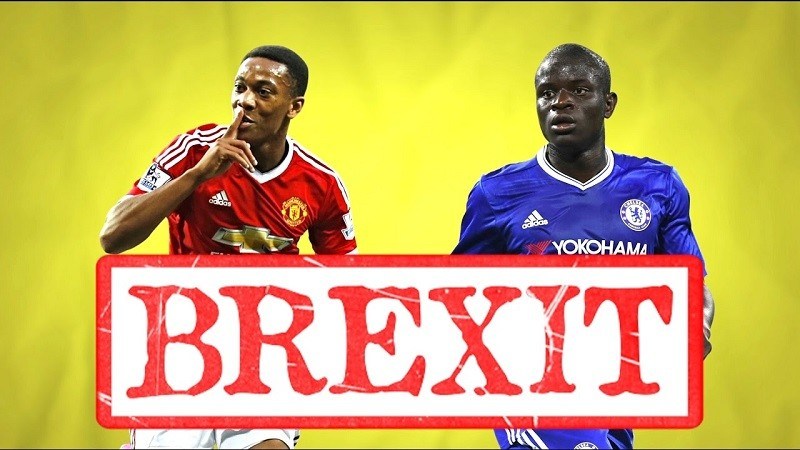 Anthony Martial and N'Golo Kanté brexit
